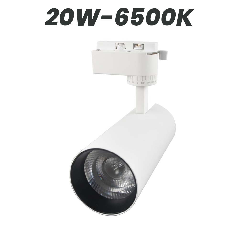 Wellmax Eagle Eye Premium Track Light White 20W 6500K