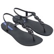 Ipanema Class Conecta Fem Sandal (No-7) Black & Blue 127209BC51407