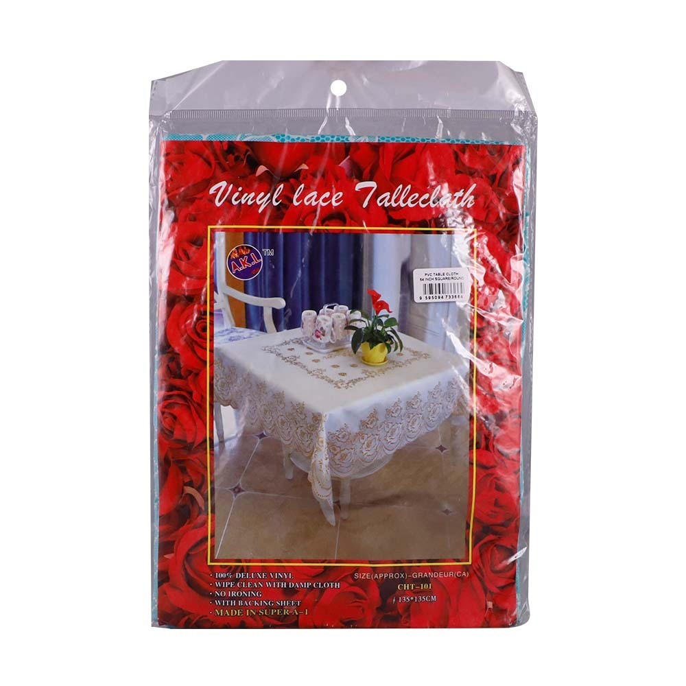 PVC Table Cloth 54IN Square/Round