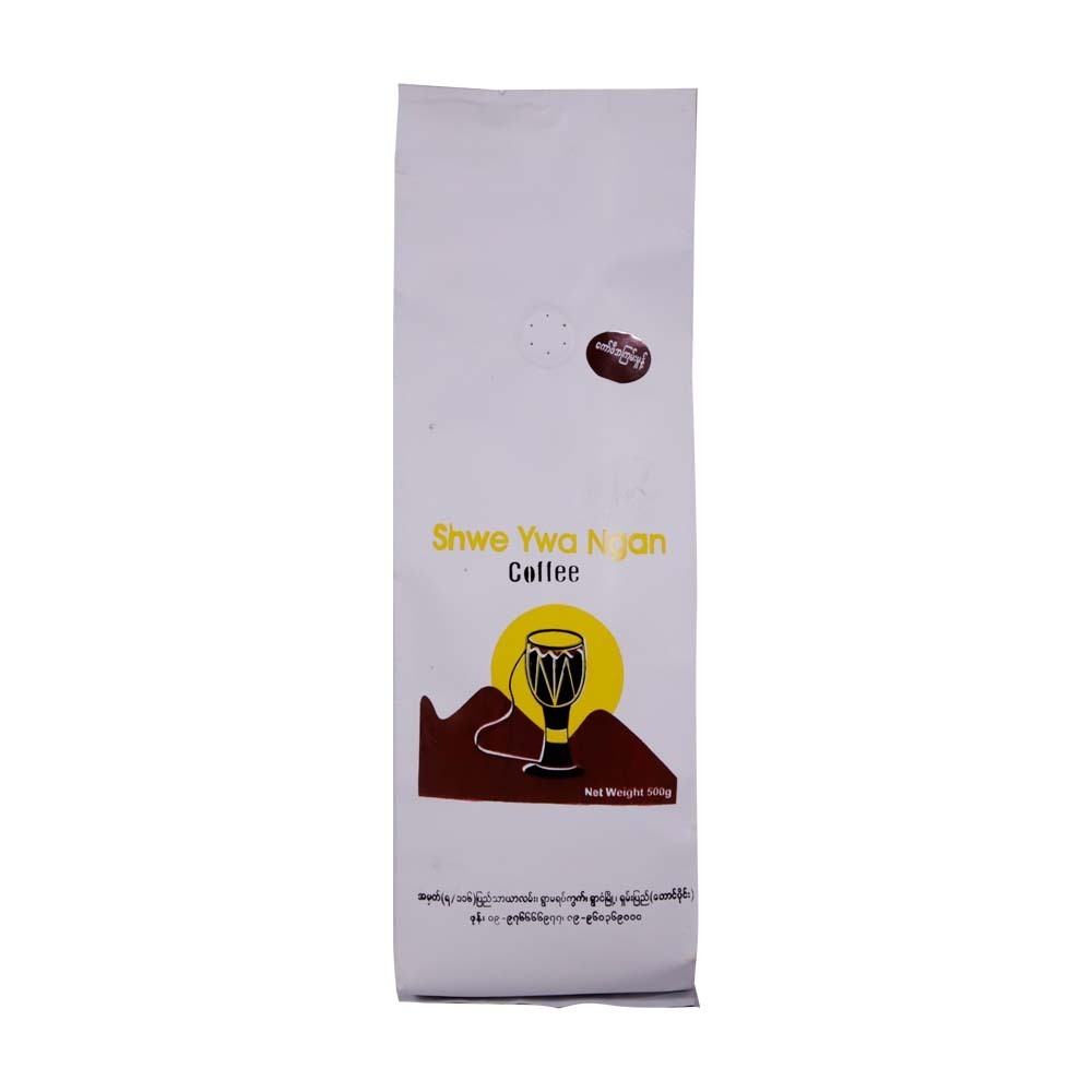 Shwe Ywar Ngan Arabica Coffee Coarse Ground 500G