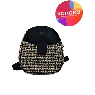 Konoko Circle Backpack Black Stone K1018