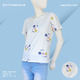 Cottonfield Women Short Sleeve Printed T-shirt C99 (Medium) 222111004
