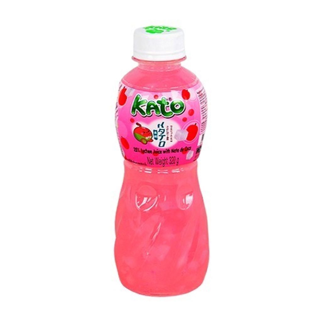 Kato Lychee Juice With Nata De Coco 320G