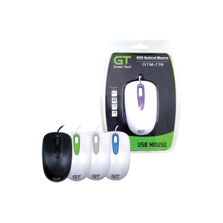 Green Tech Mouse GTM -739 Black