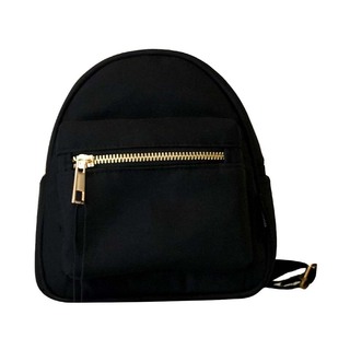 Konoko Cotton Mini Backpack XS Size (Black Tweed)