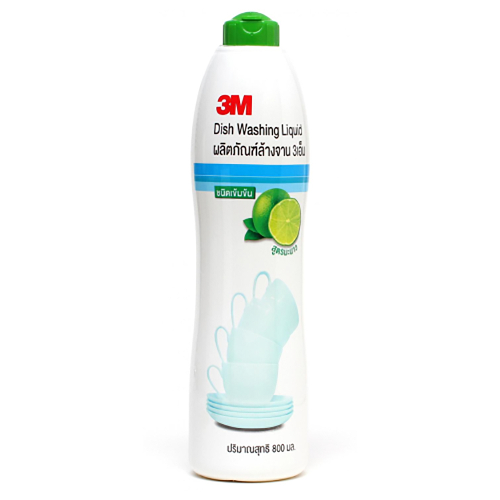 3M Dishwashing Liquid Lemon 800ML