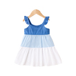 Girl Sweet 100% Cotton Colorblock Sleeveless Dress (4-5 Years) 20598719