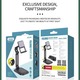 JE-020   XIYU foldable desktop phone holder Black