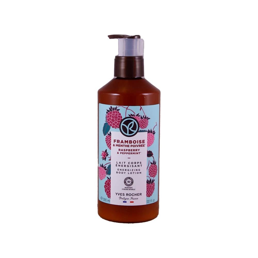 Yves Rocher Body Lotion Raspberry & Mint 390ML