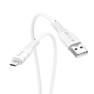 X67 Nano Silicone Charging Data Cable For Micro/Blue