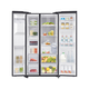 Samsung Side by Side 2-Door, Digital Inverter Refrigerator with Dispenser RS64R5131B4/ST 635LTR