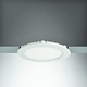 Lumax Recessed Panel Light 9W Warmwhite (Circle) Lux 20-A0712