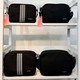 Konoko Arrow Crossbody Bag Medium (Black Plain)