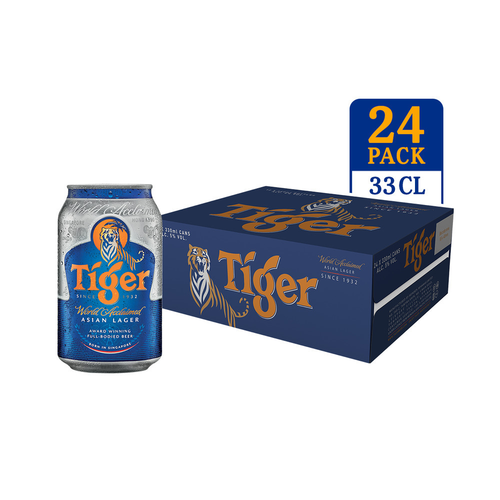Tiger Beer 24X330ML (Can)