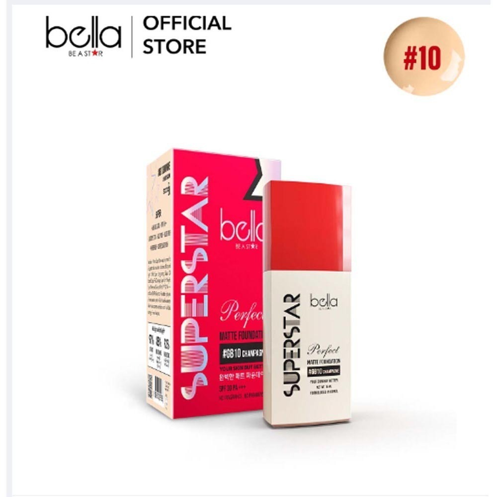 Bella Super Star Matte Foundation 15G  Gb-10