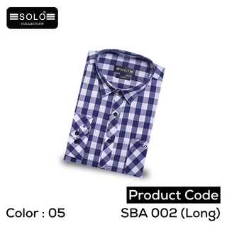 Solo Collection SBA 002 (Long) Slim Fit Shirt Large 13