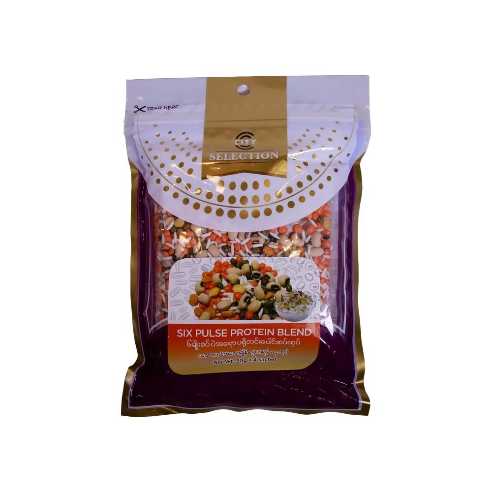 City Selection Six Pulse Protein Blend 200G