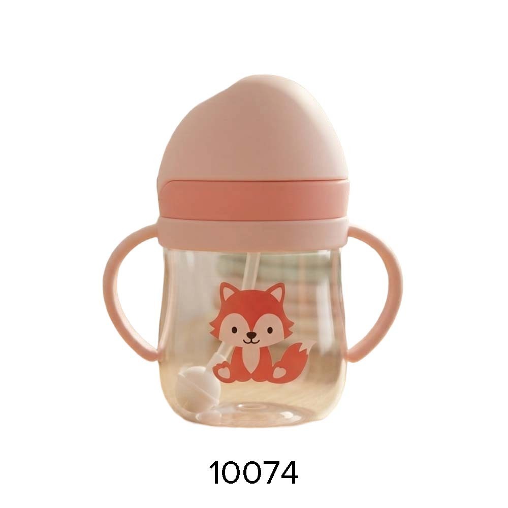 Baby Cele Animals Water Bottle Pink (250ML) 10074