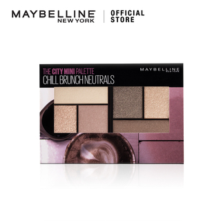Maybelline Citi Mini Palette Chill Brunch Neutrals Eye Shadow 6.1G