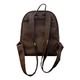 Konoko Leather Backpack Large (Brown Pattern)