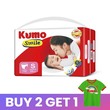 Kumo Smile Jumbo Pants Small (1Pack x 38PCS)