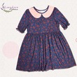 Lavender Girl Column Fashion Dress Design 90 Size-Medium