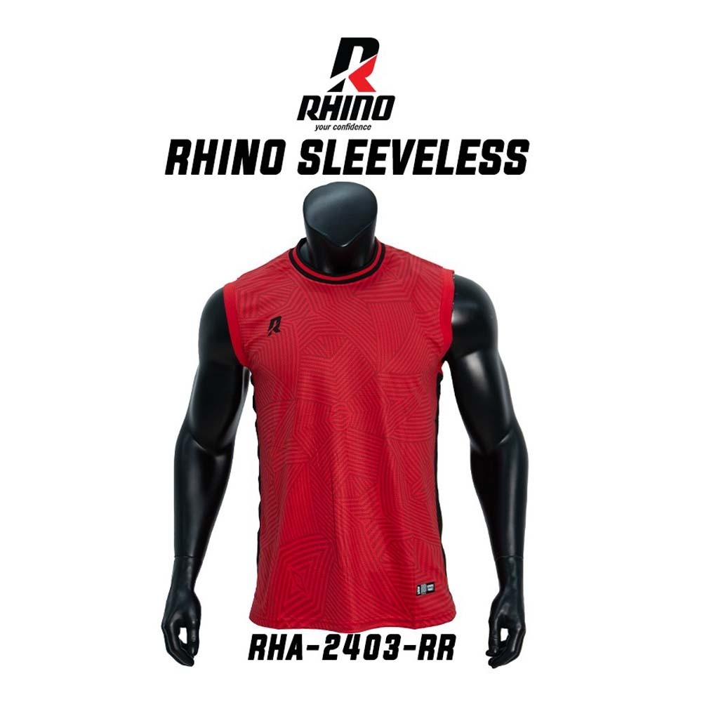 Rhino Rhino Sleeveless Red RHA-2403-RR Large