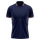 Tee Ray Stylish Polo Shirt Dark Blue/11 Medium MDP-S1006