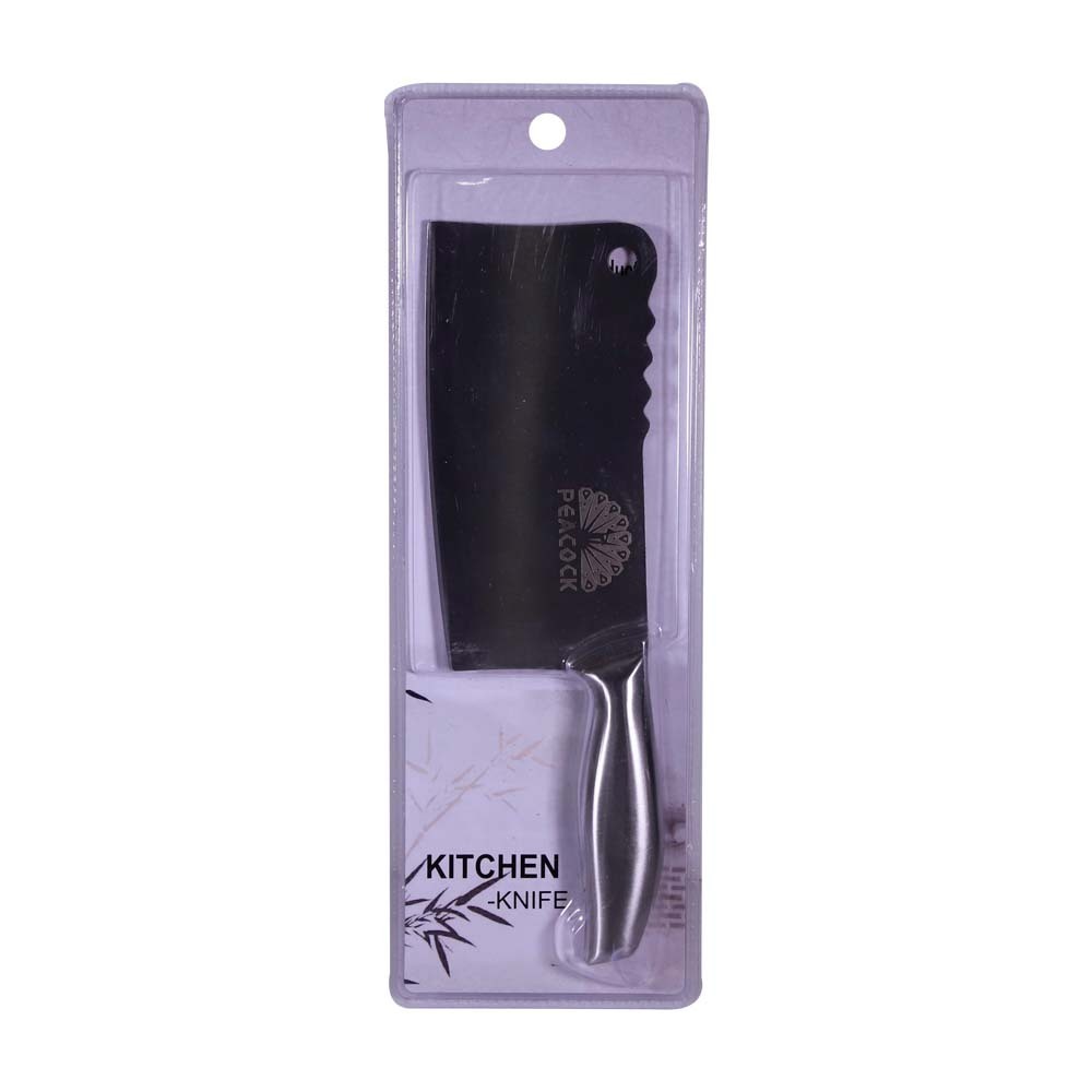 Peacock Chopper Knife With Steel Handle 7.5in No.5229