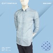 Cottonfield Men Long Sleeve Print Shirt C45 (Small)