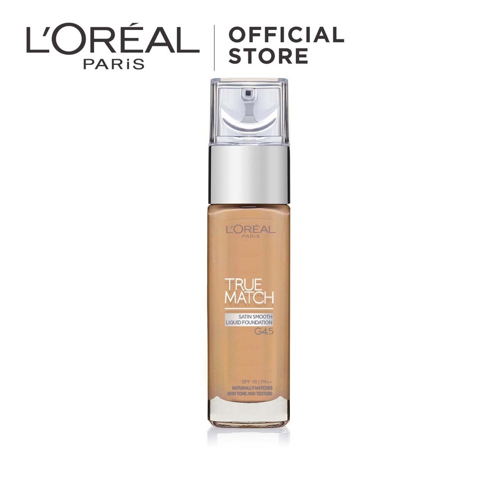 Loreal True Match Liquid Foundation G4.5 Gold Honey 30ML