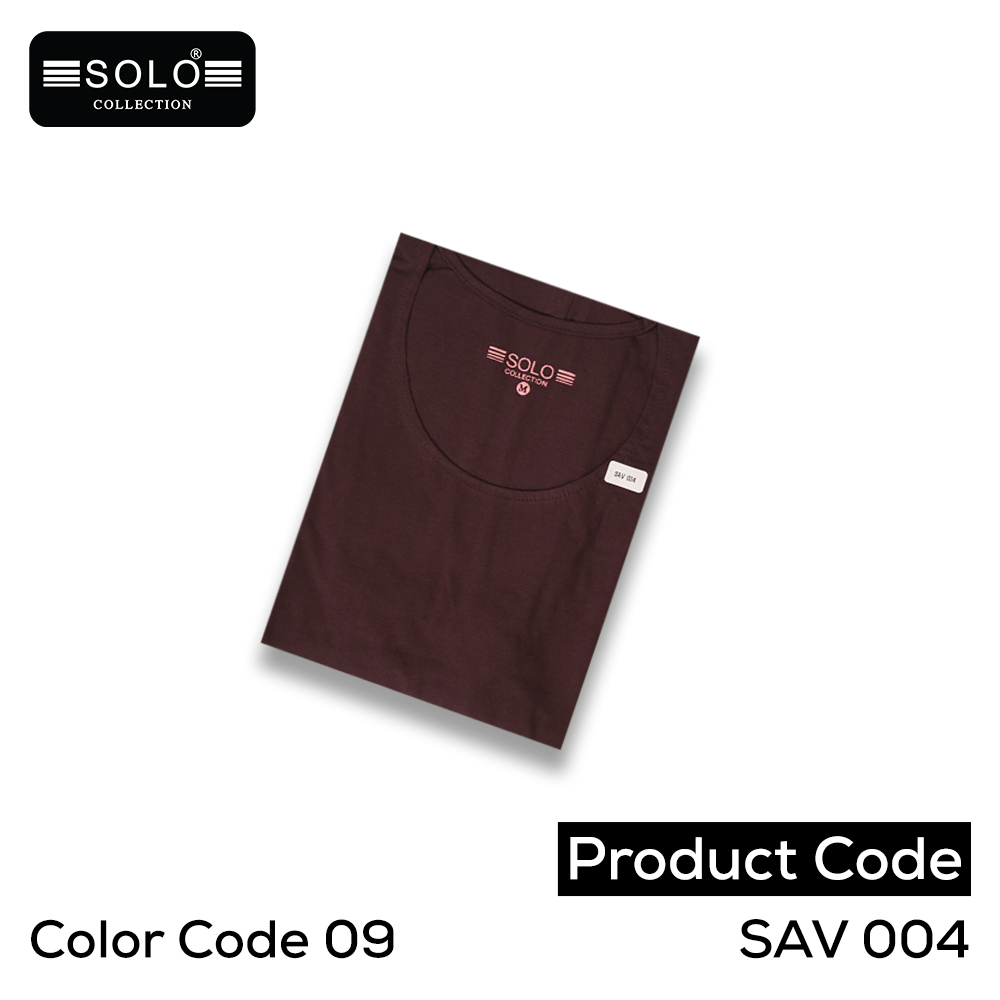 SOLO COLLLECTION Men Plain Vest SAV 004 (Code 09-Medium)