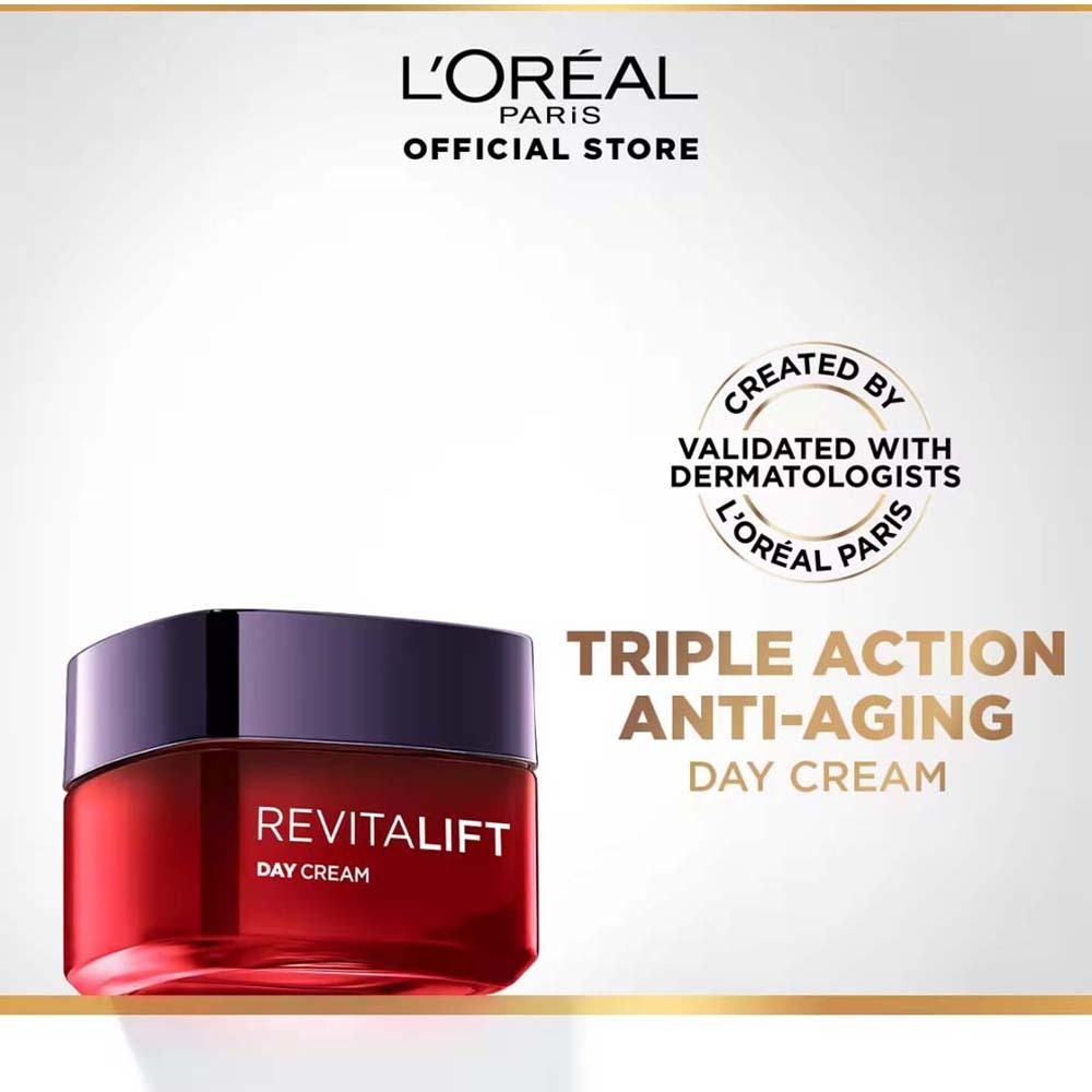 Loreal Revitalift Triple Action Renewing Anti-Aging Day Cream 50ML