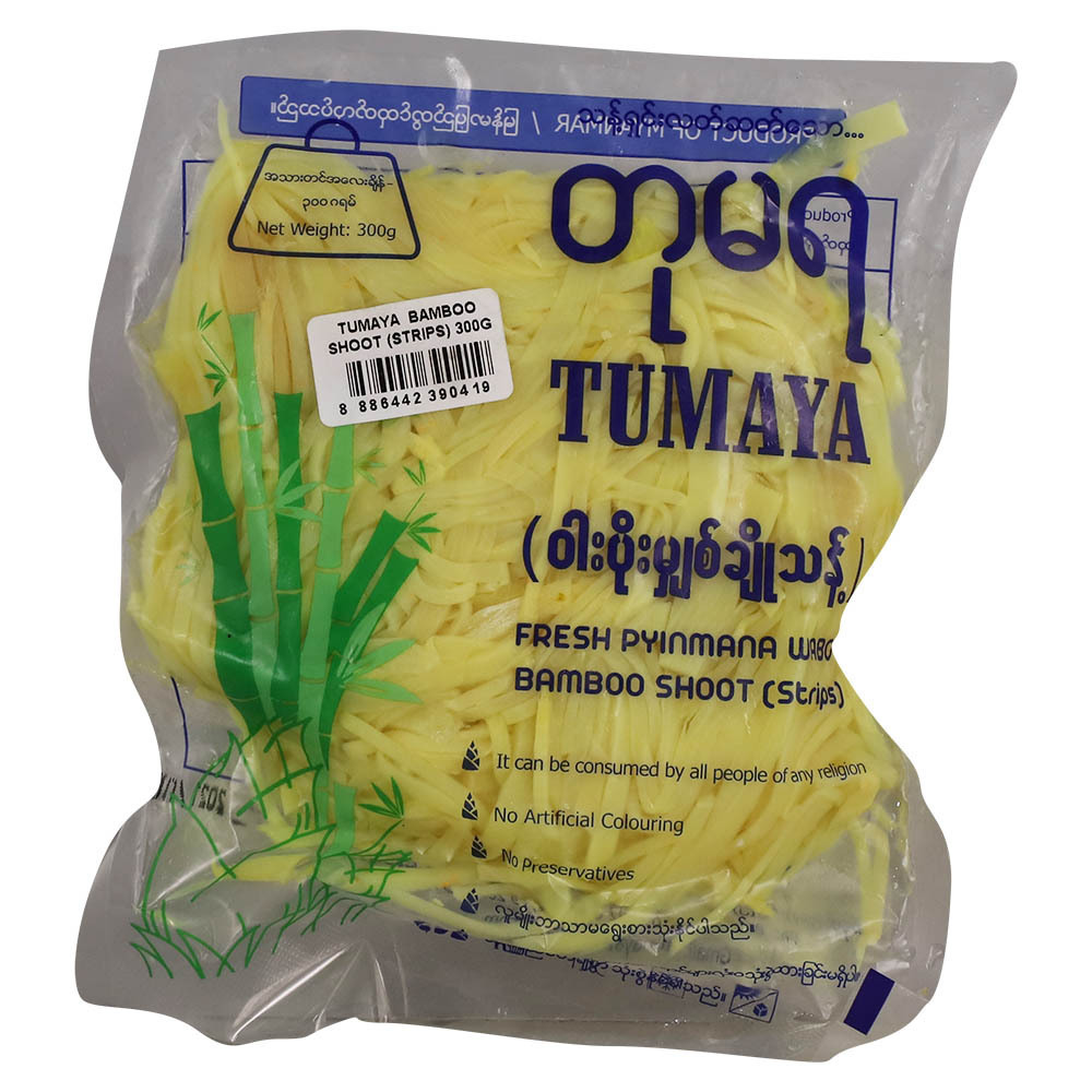 Tumaya Poached Bamboo Shoot 300G (Strips)