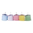 Uncle Gyi Round Plain Paper Lantern 10PCS 5x6in