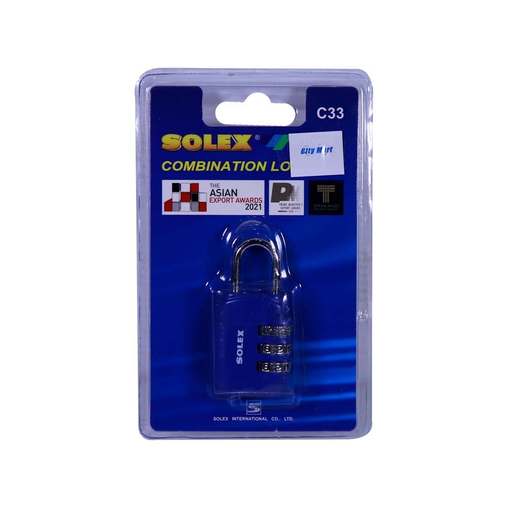 Solex Combination Lock C33