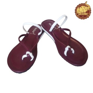 Sin Pauk Women Leather Slipper (Design-1,No-36) BGW-019