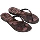 Grendha + Acai Energia Fem Flip (No-6) Flowers Black 118060AT38806