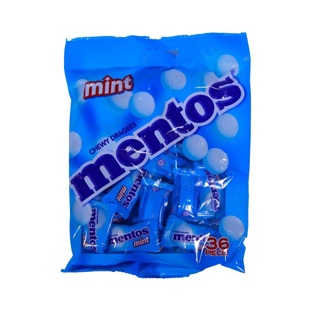 Mentos Chewy Dragees Candy Mint 97.2G
