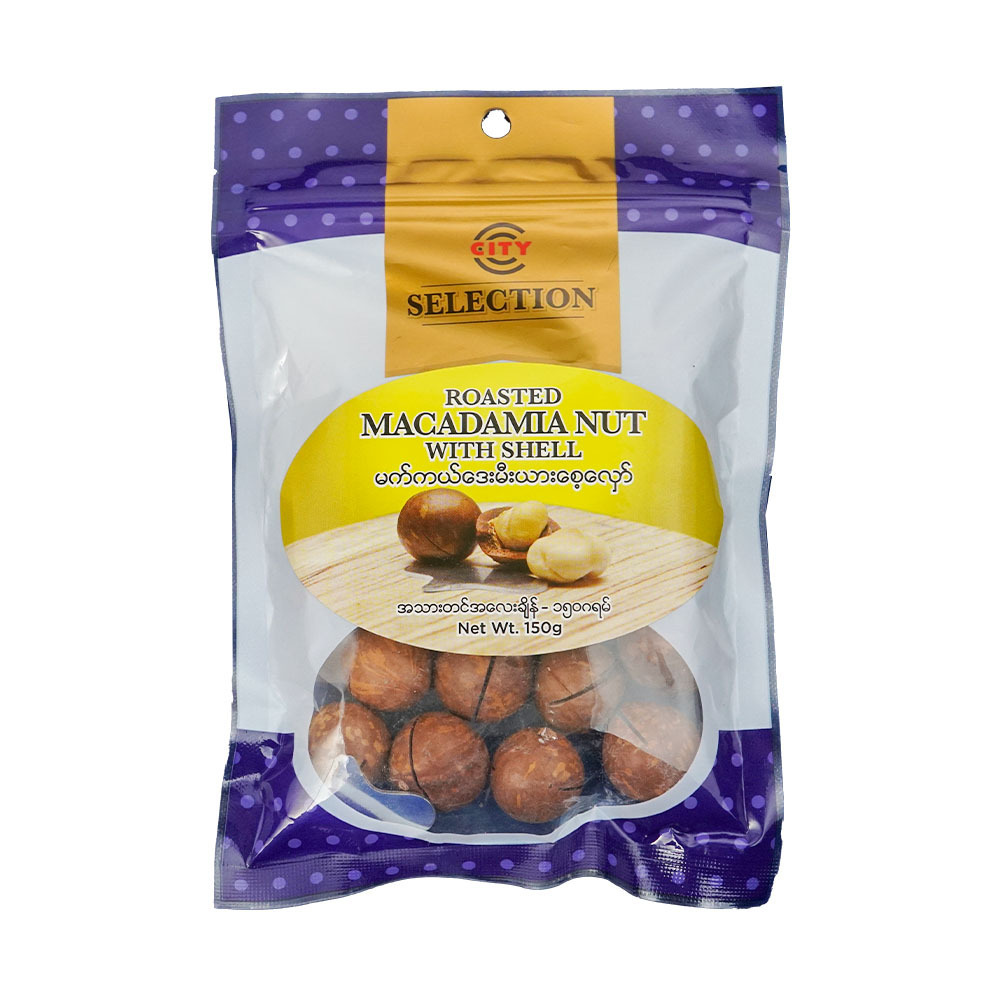 City Selection Roasted Macadamia Nut 150G