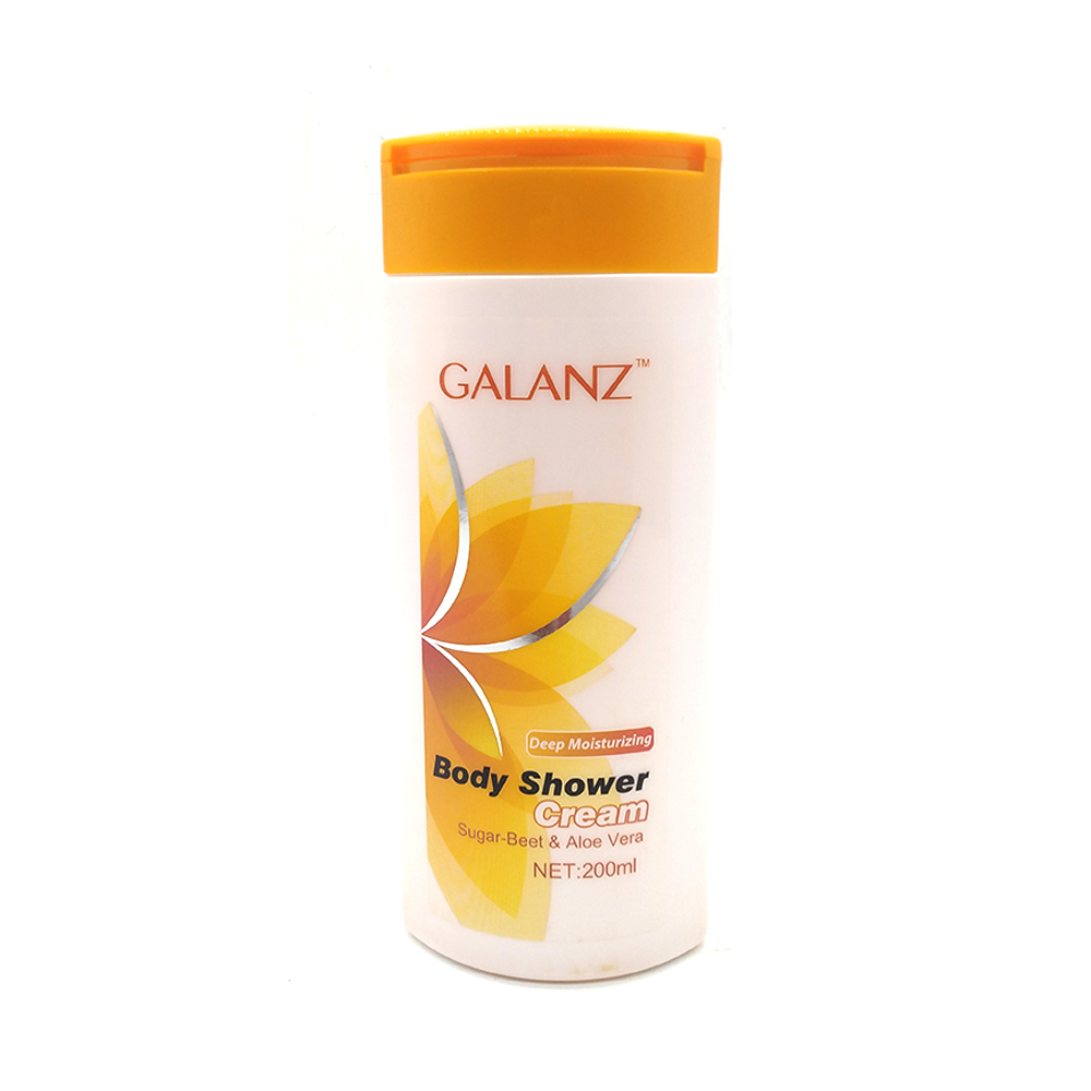 Galanz Deep Moisturizing Body Shower Cream 200ML (Sugar-Beet & Aloe Vera)