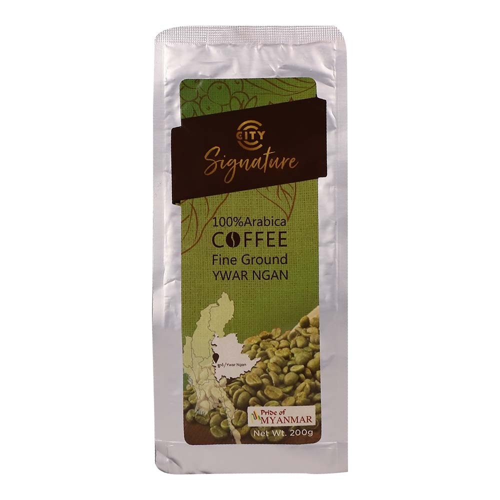 City Signature Ywar Ngan Arabica Coffee Fine 200G