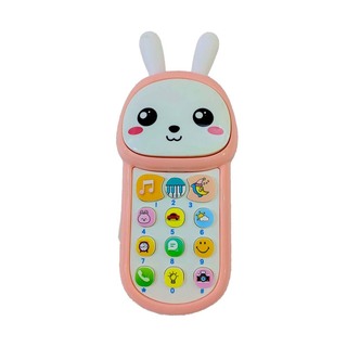 Baby Cele 0521-A Rabbit Shape Telephone 12075 Green