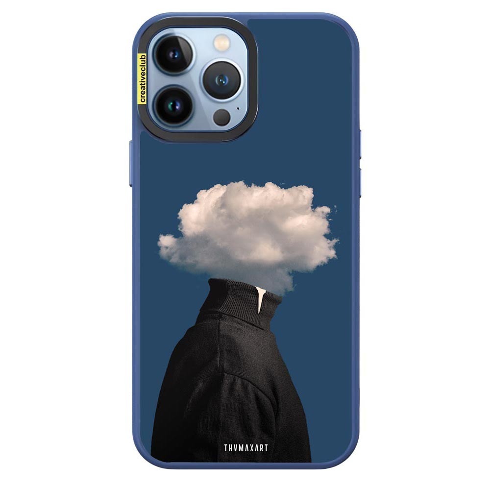If I Were a Minimalist Person Phone Case (Blue) iPhone 14 Pro By Creative Club Myanmar
