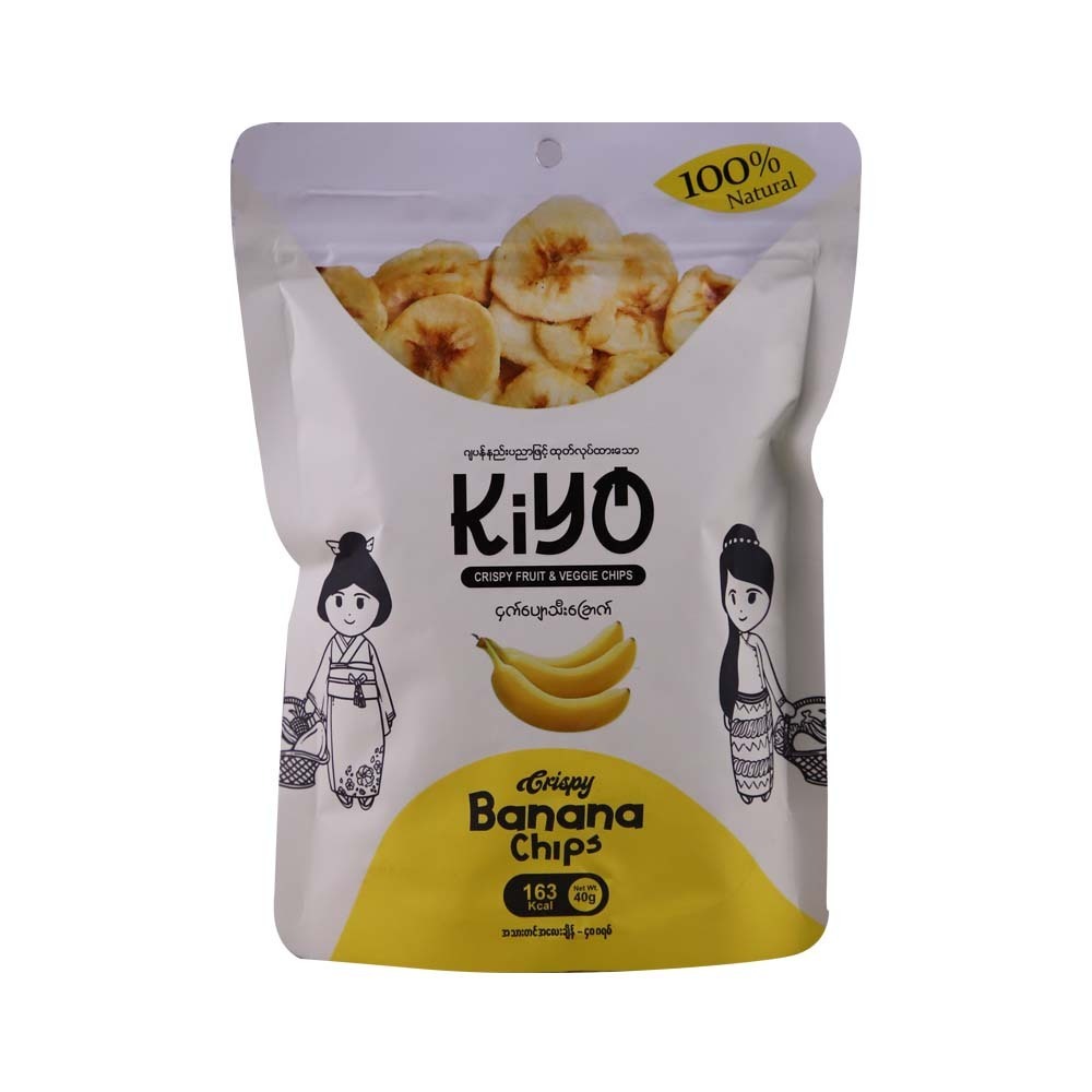 Kiyo Myanmar Banana Chip 40G