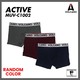 VOLCANO Active Series Men's Cotton Boxer [ 2 PIECES IN ONE BOX ] MUV-C1002/2XL