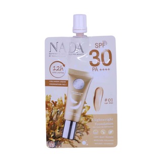 Nada Collagen Liquid Foundation SPF30 PA++++ 7G 01