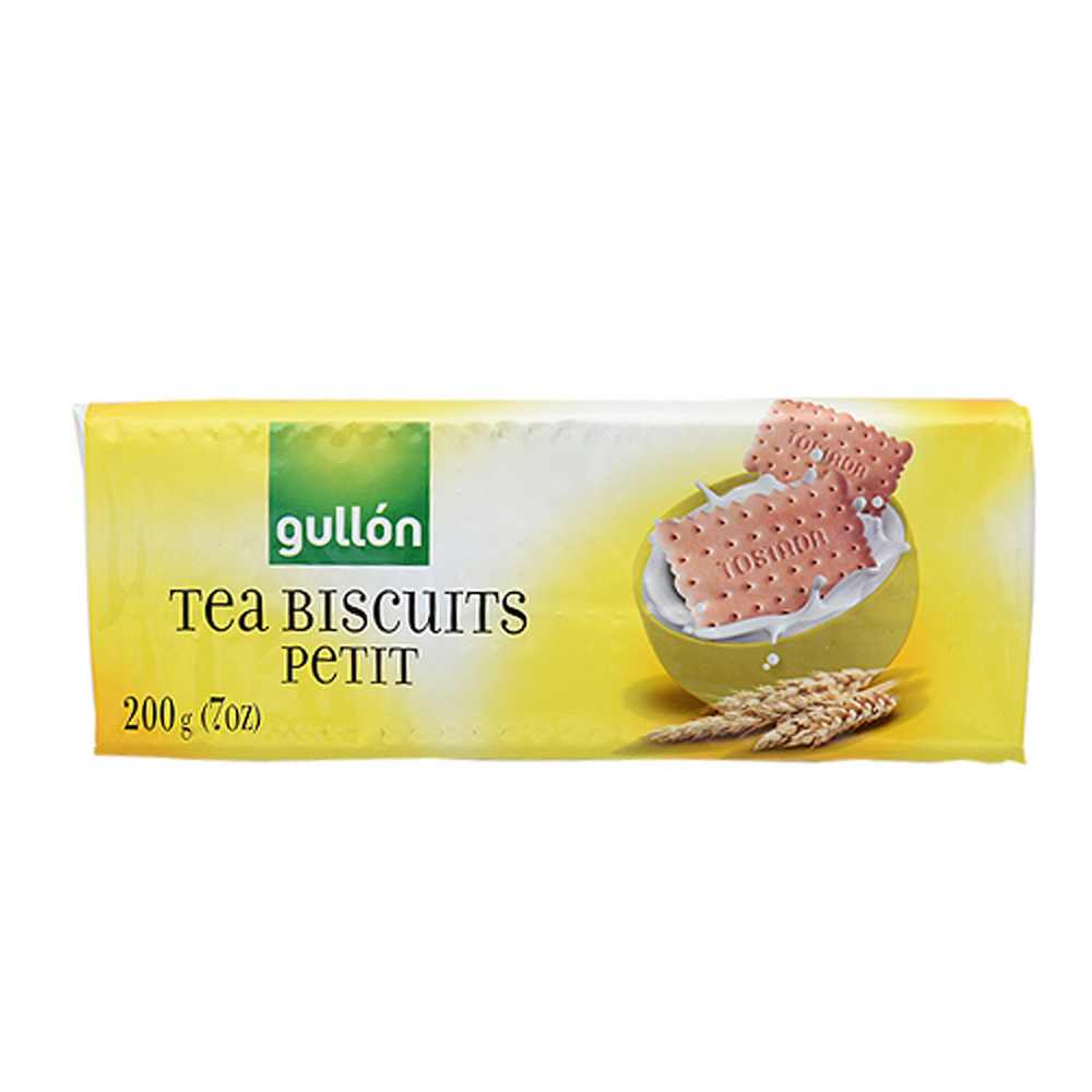 Gullon Tea Biscuits Petit 200 Grams ဘီစကစ် ဘီစကစ် နံနက်စာ နှင့