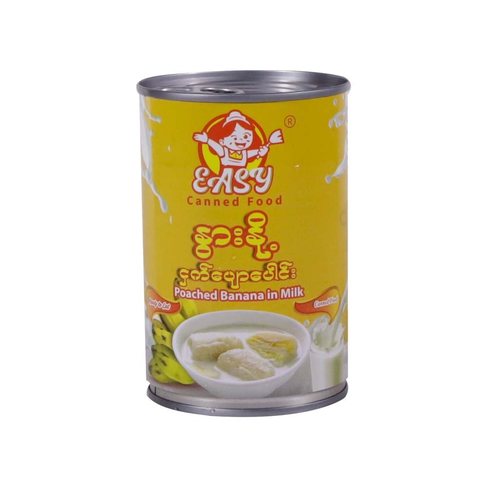 Easy Poached Banana In Milk 405G