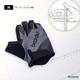 Burtono Fingerless Gel Cycling Gloves FIT-BT-GH2C-Blue-Medium